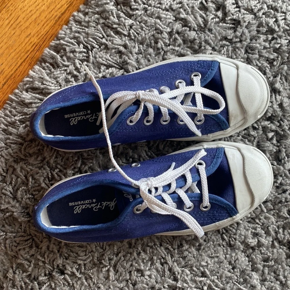 Converse Jack Purcell Blue Sneakers Size 13.5